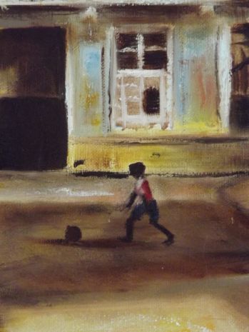 Dans Un Coin De La Rue